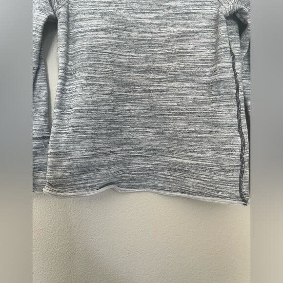 Free People Movement Gray Activewear Long Sleeve Sweater - Picture 4 of 10